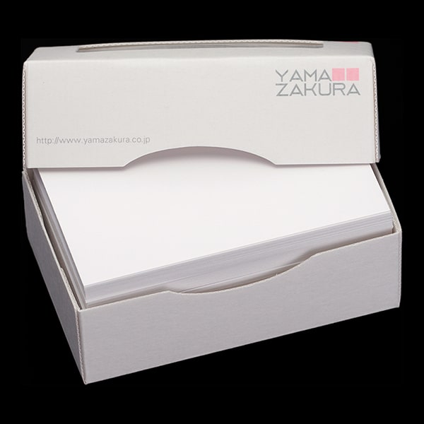 名刺 4号 雪(アート紙) 厚口