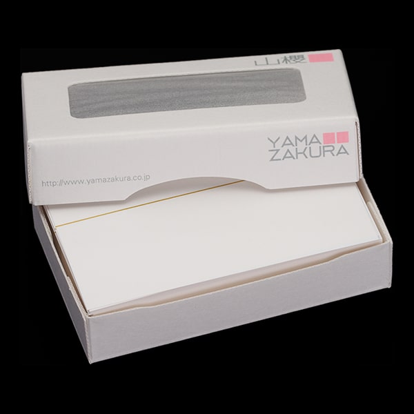 名刺 4号 L041 金線