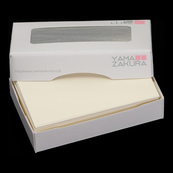 名刺 4号 植林木クリーム