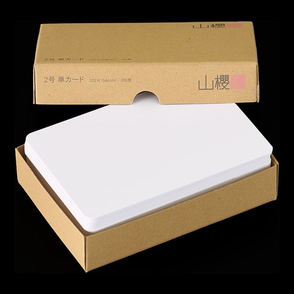 2号 カド丸 単カード BケントCoC 厚口 ☆