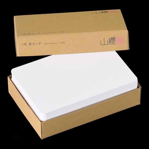 1号 カド丸 単カード BケントCoC 厚口 ☆