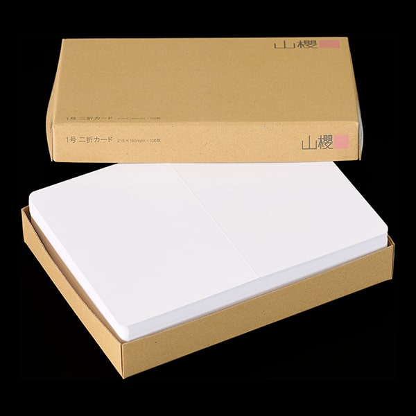 1号 カド丸 二折カード BケントCoC 厚口 ☆