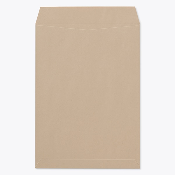 角2 スミ貼 ナチュラルクラフトCoC 80 〒枠ナシ ☆ の封筒印刷