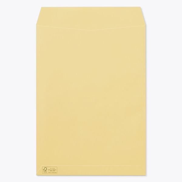 封筒 角2 スミ貼 森林認証Kクリーム 85 マーク入 〒枠ナシ ☆