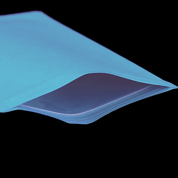 封筒 ジップメール ブルー 〒枠ナシ