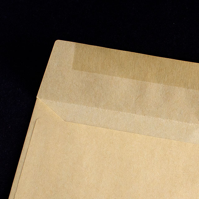 封筒 洋長6 カマス貼FF クラフトCoC 70 〒枠ナシ ☆