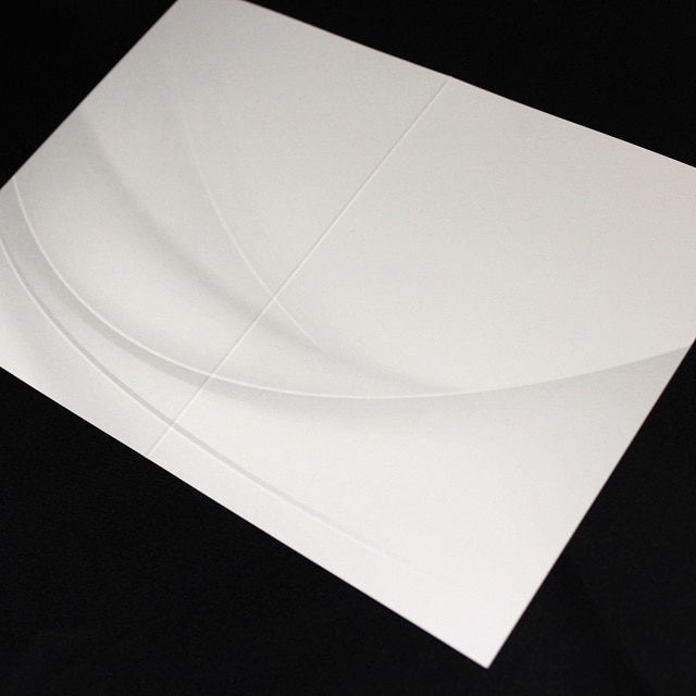 OU ���� 205×147mm ��܃J�[�h ��5253 �΂̕�/�؍���