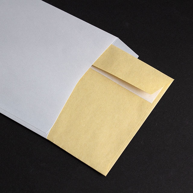 封筒 洋長6 カマス貼FF クラフトCoC 70 グット 〒枠ナシ ☆