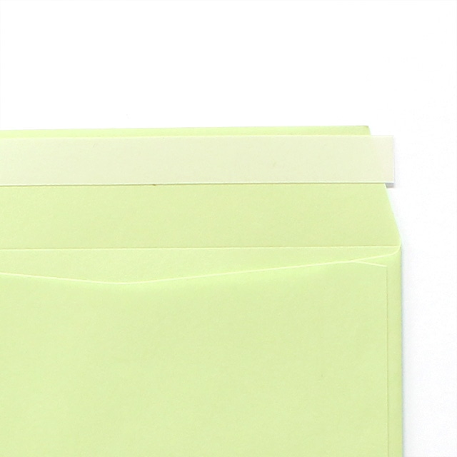 長3 スミ貼 KウグイスCoC 70 スラット 〒枠入 ☆ の封筒印刷