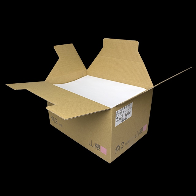 封筒 角2 スミ貼 撥水ケントCoC 100 裏地紋(墨) 〒枠ナシ ☆