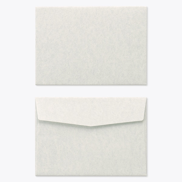 封筒 洋2 カマス貼FF ボロ シルバー 100 〒枠ナシ