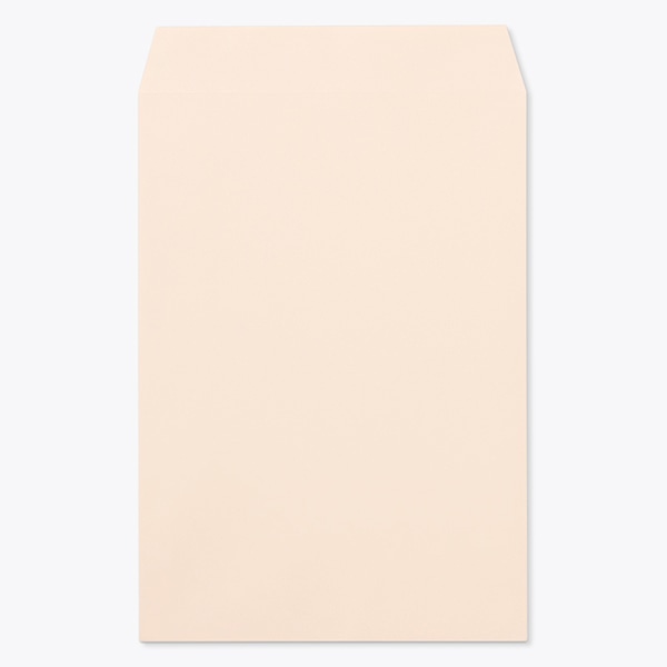 封筒 角20 スミ貼 ECピンクCoC 100 〒枠ナシ ☆