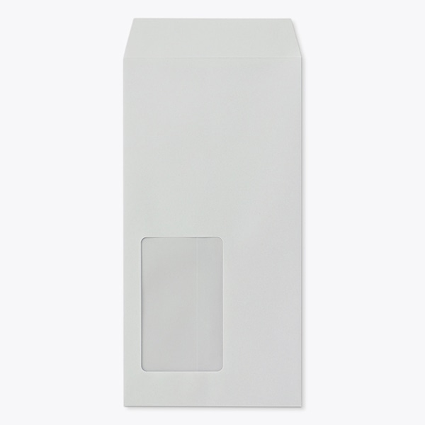 封筒 長3 窓付 中貼 Kスカイ CoC 85 〒枠ナシ B683 ☆