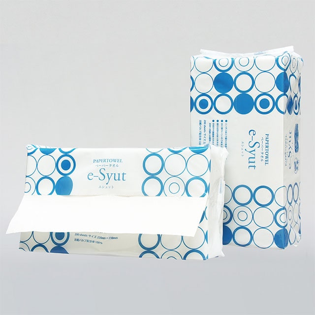 ペーパータオル e-Syut (エシュット)CoC R100 ★
