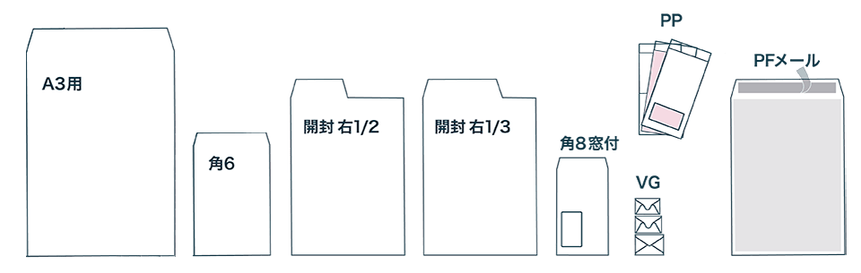 封筒印刷 封筒加工サービス 山櫻 Soreal ソレアル 封筒印刷 封筒加工サービス 山櫻 Soreal ソレアル